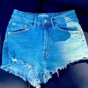Zara denim shorts